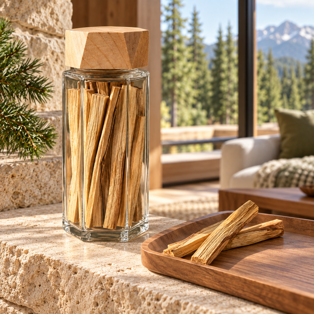 Sunspoke Piñon Pine vessel on a limestone ledge
